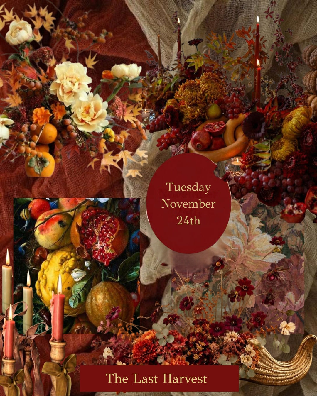The Last Harvest Workshop - November 24th