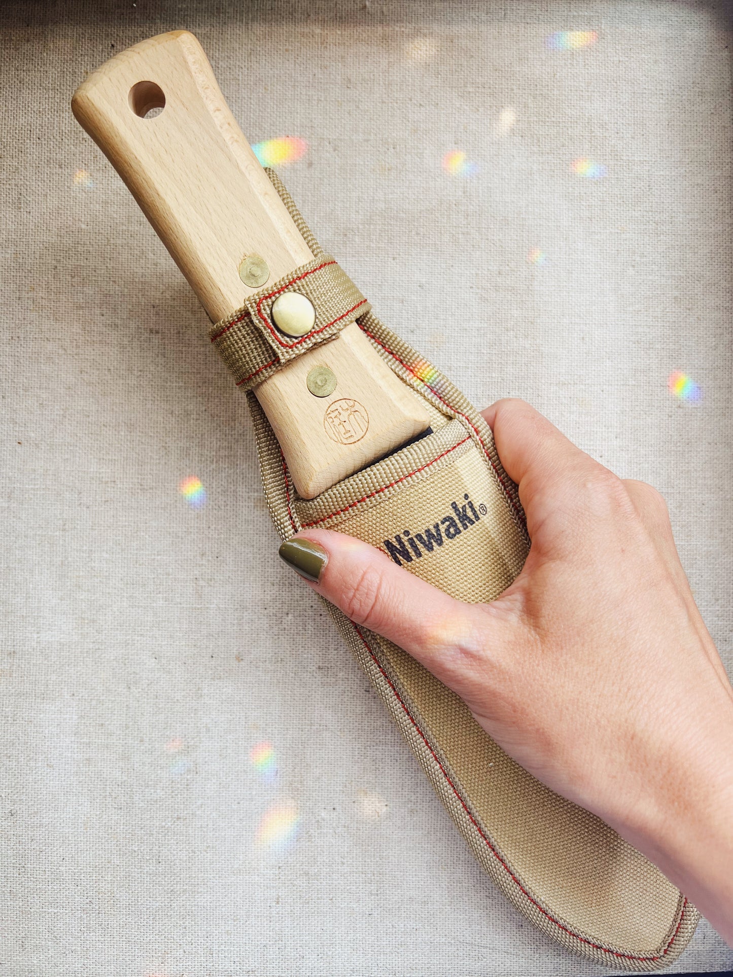 Niwaki Hori Hori Garden Knife & Canvas Sheath