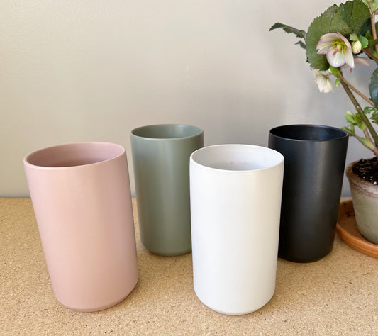 Minimalist Ceramic Bouquet Vase