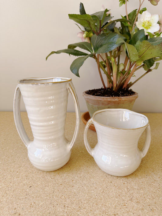 Glazed Amphora Vase
